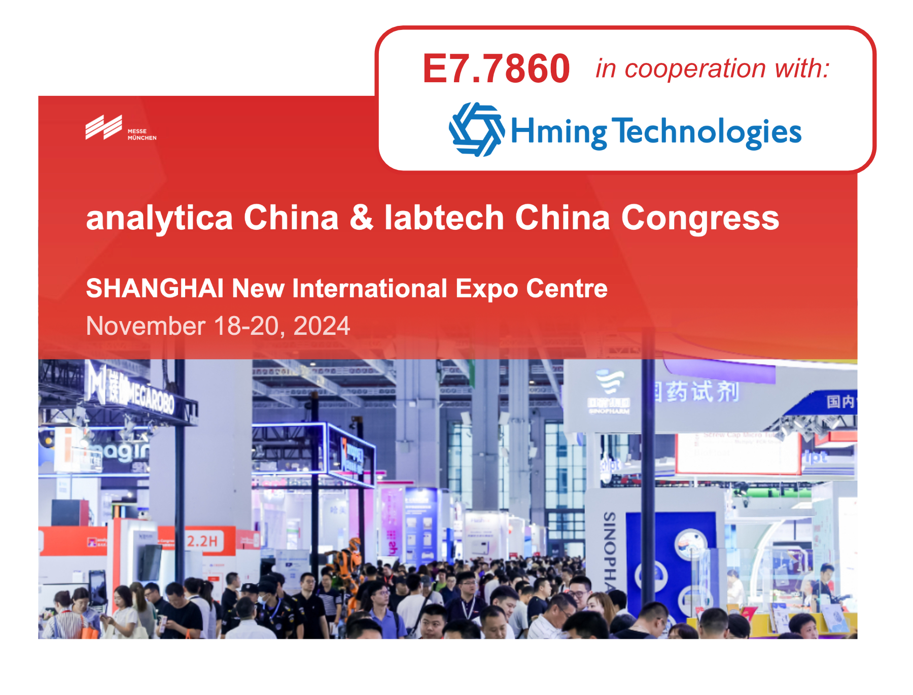 Analytica Shanghai - Visit us