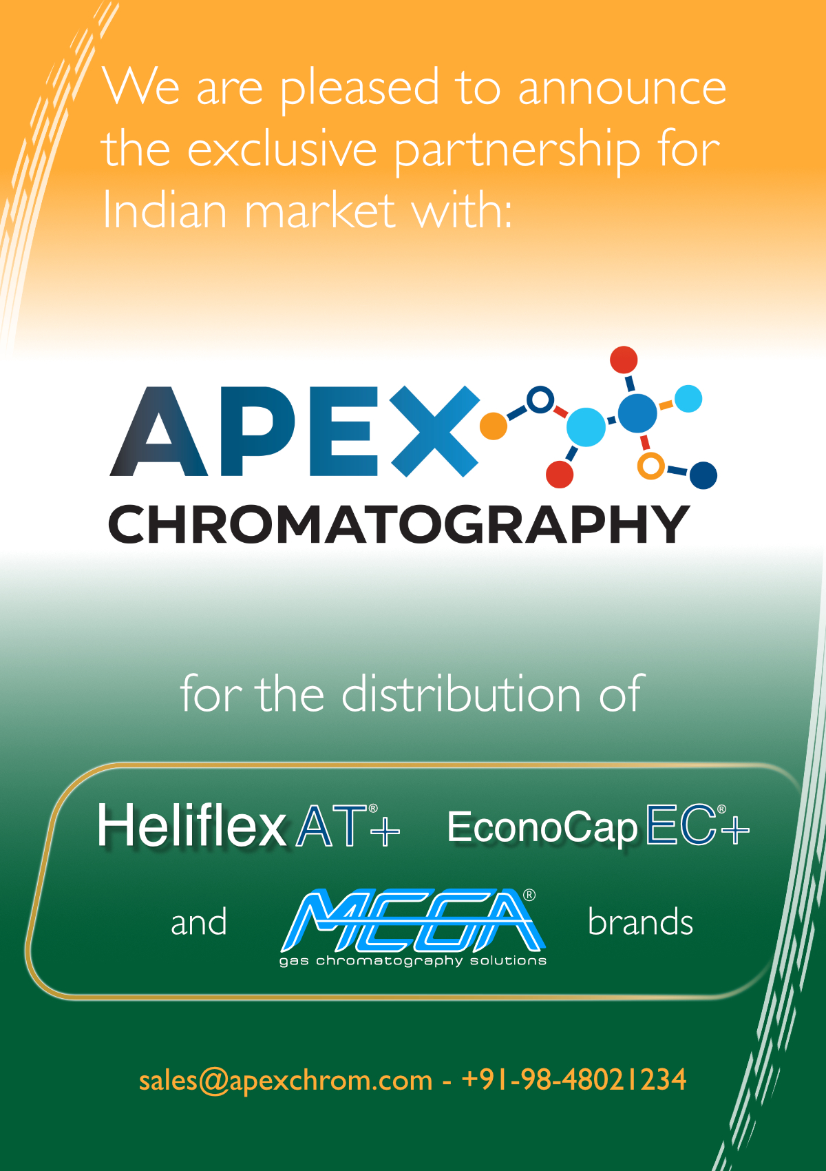 Indian market  Indian market distribution - Apex Chromatography